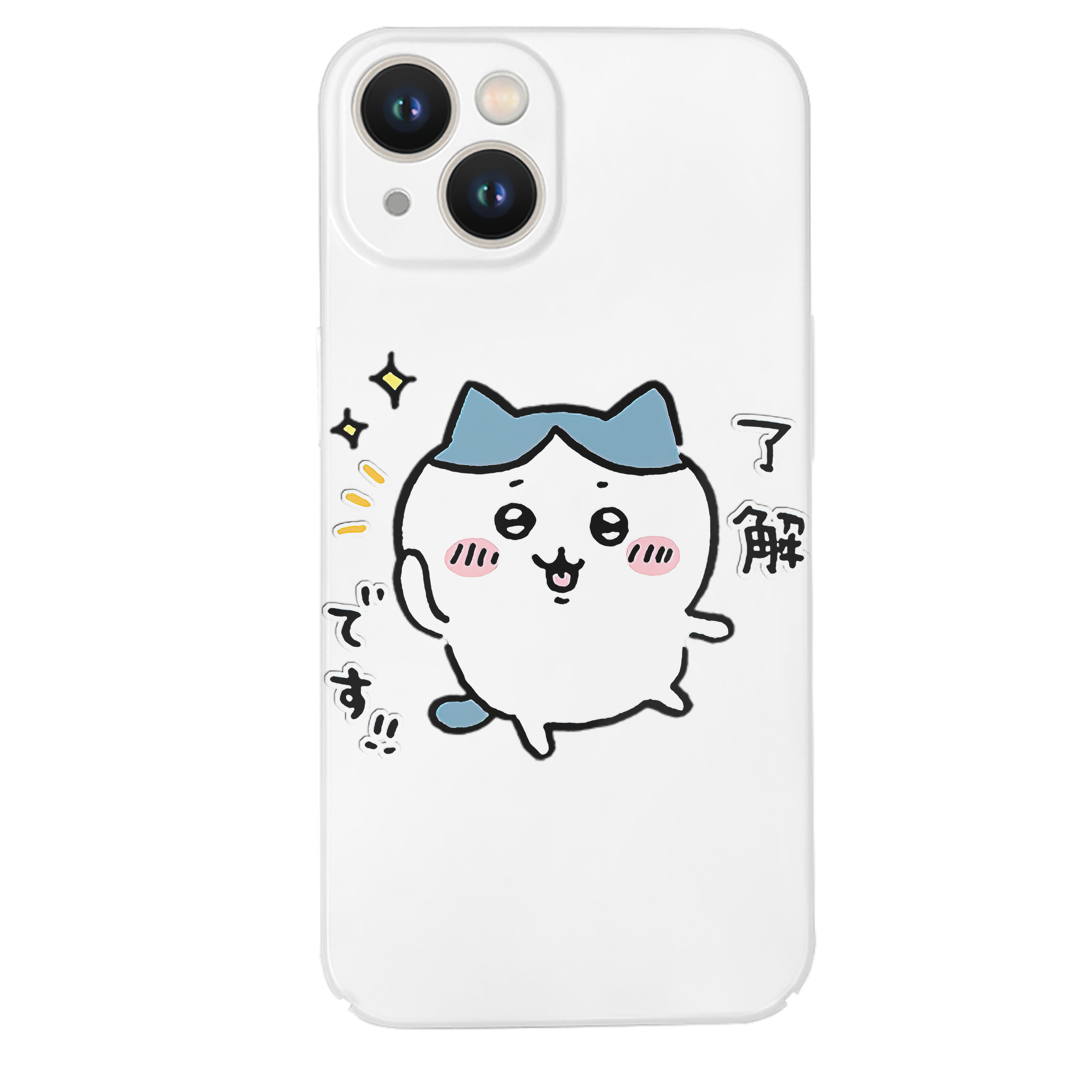 （画像用） ちいかわ ハチワレ Chii-kawa hachiware 【iPhone 14シリーズ対応】ハードケース